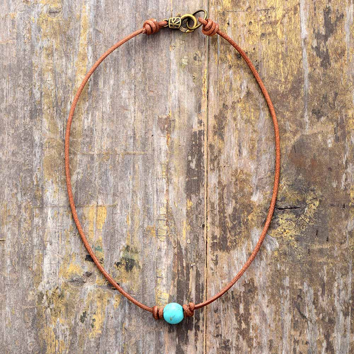 Valuable Turquoise Choker Necklace – Calista-Nora Luxe