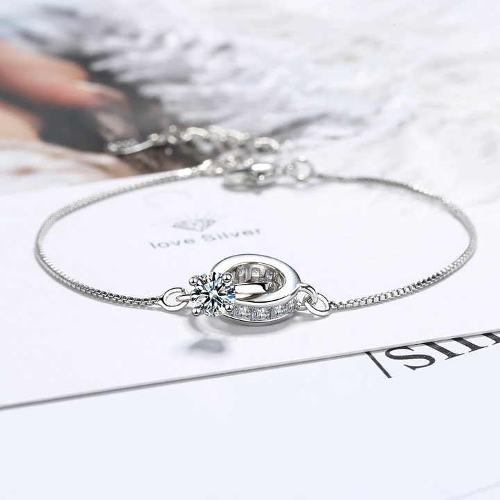 Wedding Ring Pendant Bracelet | Elegant & Versatile Design-Nora Luxe