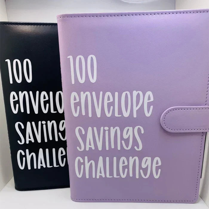 100 Days Challenge Map - AchieveTrack-Lilac-Only folder-Nora Luxe