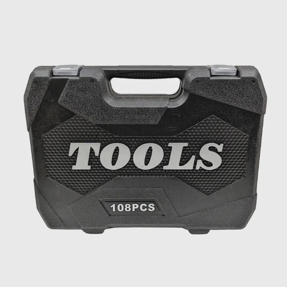 108-piece Chrome-Vanadium Socket Set – TorqueMaster-Nora Luxe