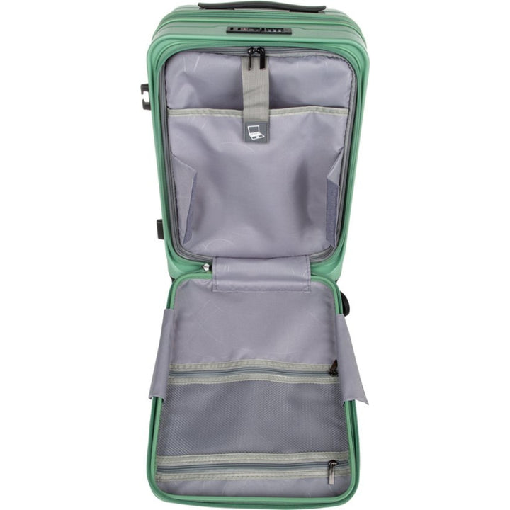 2-piece hard-shell suitcase set with laptop compartment – Berlin