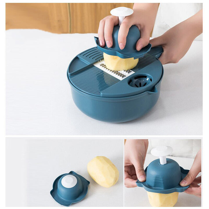 12-in-1 Multifunctional Slicer Set - ChefEase-Nora Luxe