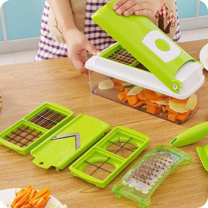 12-In-1 Multifunctional Vegetable Slicer - SlicePro-Nora Luxe