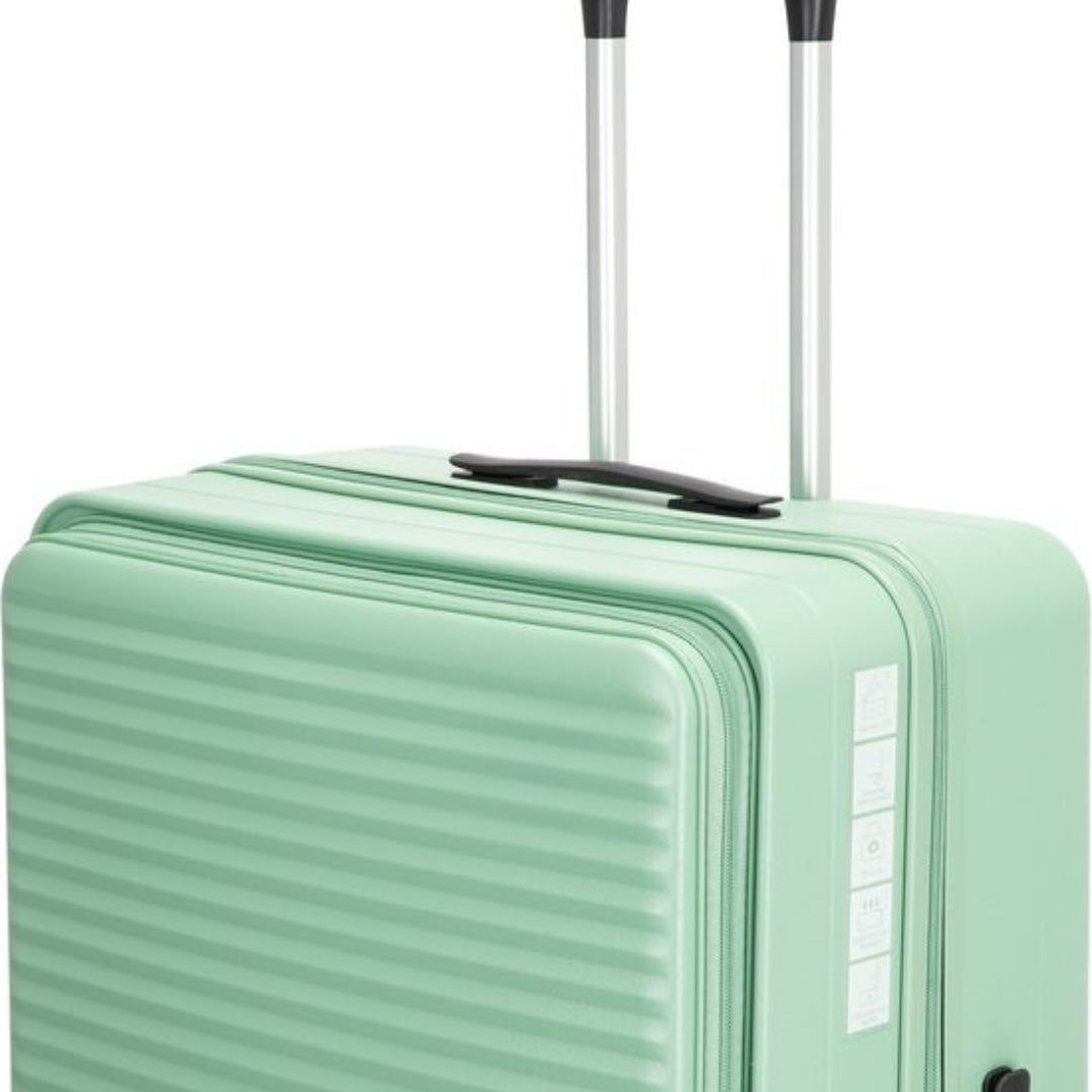 2-piece hard-shell suitcase set with laptop compartment – Berlin