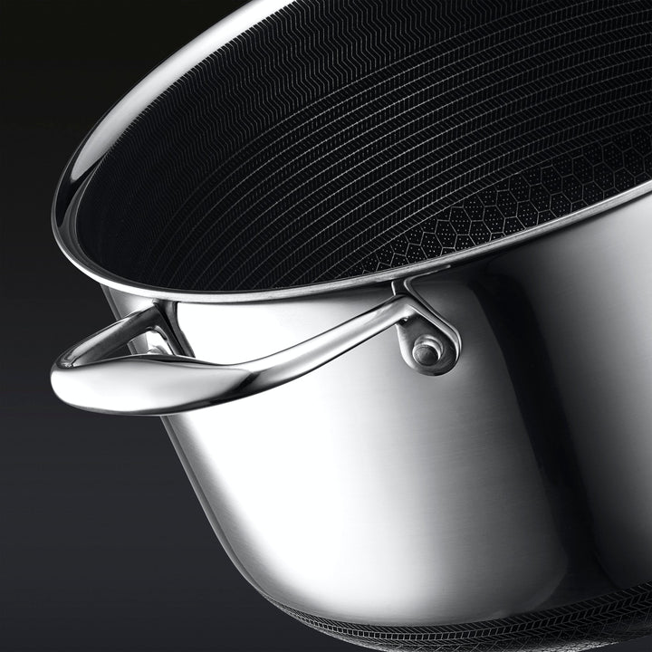 13 pc HexClad Hybrid Cookware Set with Lids-Nora Luxe