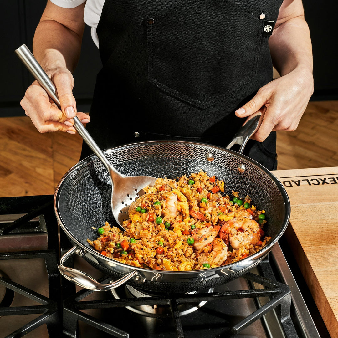 13 pc HexClad Hybrid Cookware Set with Lids-Nora Luxe