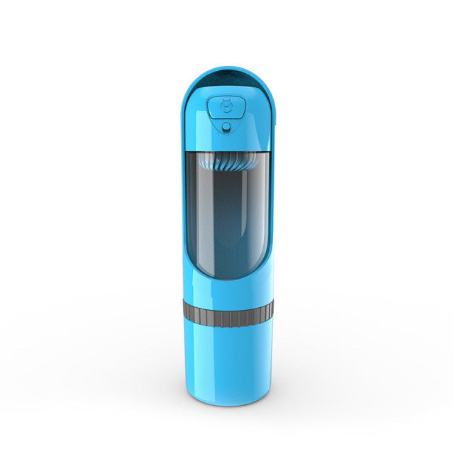 2-in-1 Feed and Water Bottle for On-the-Go - PawBuddy-Blue-Nora Luxe