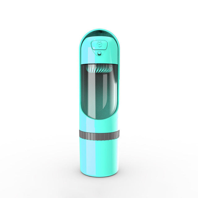 2-in-1 Feed and Water Bottle for On-the-Go - PawBuddy-Green-Nora Luxe