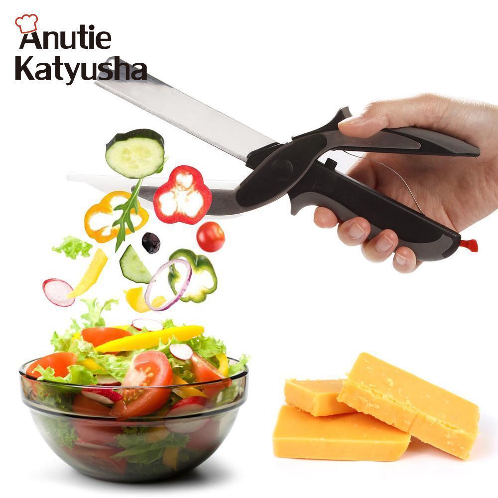 2-in-1 Kitchen Cutter - SliceSmart-Nora Luxe
