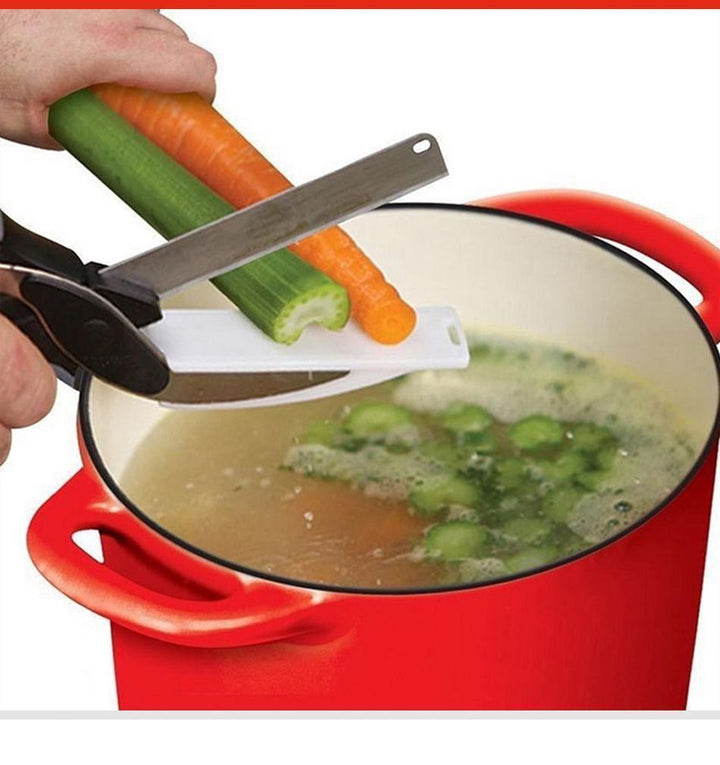 2-in-1 Kitchen Cutter - SliceSmart-Nora Luxe