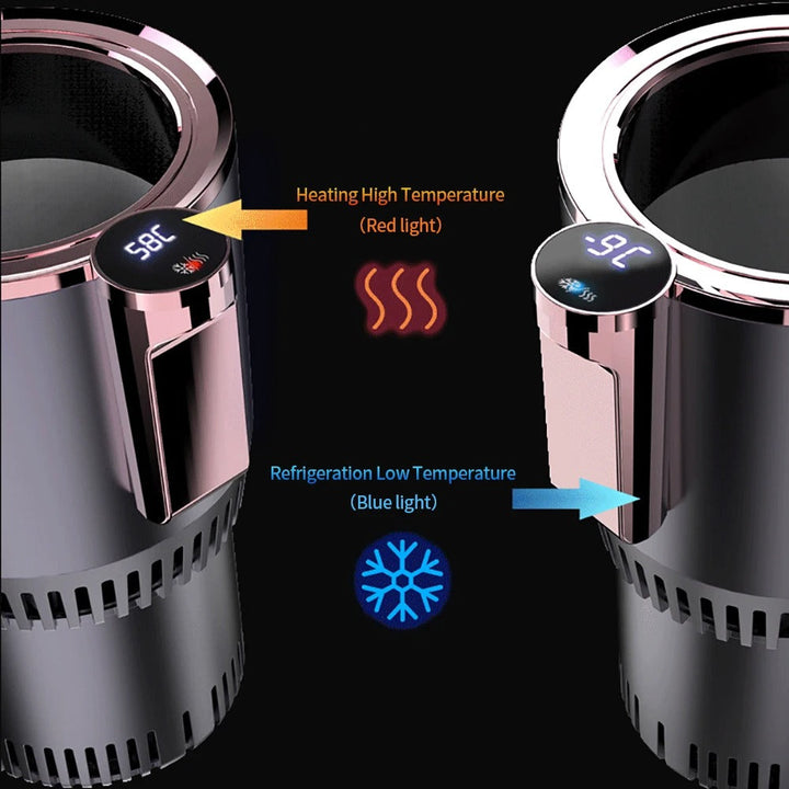 2-in-1 Mug with Heating and Cooling - ThermaChill Smart Cup-Black-Nora Luxe
