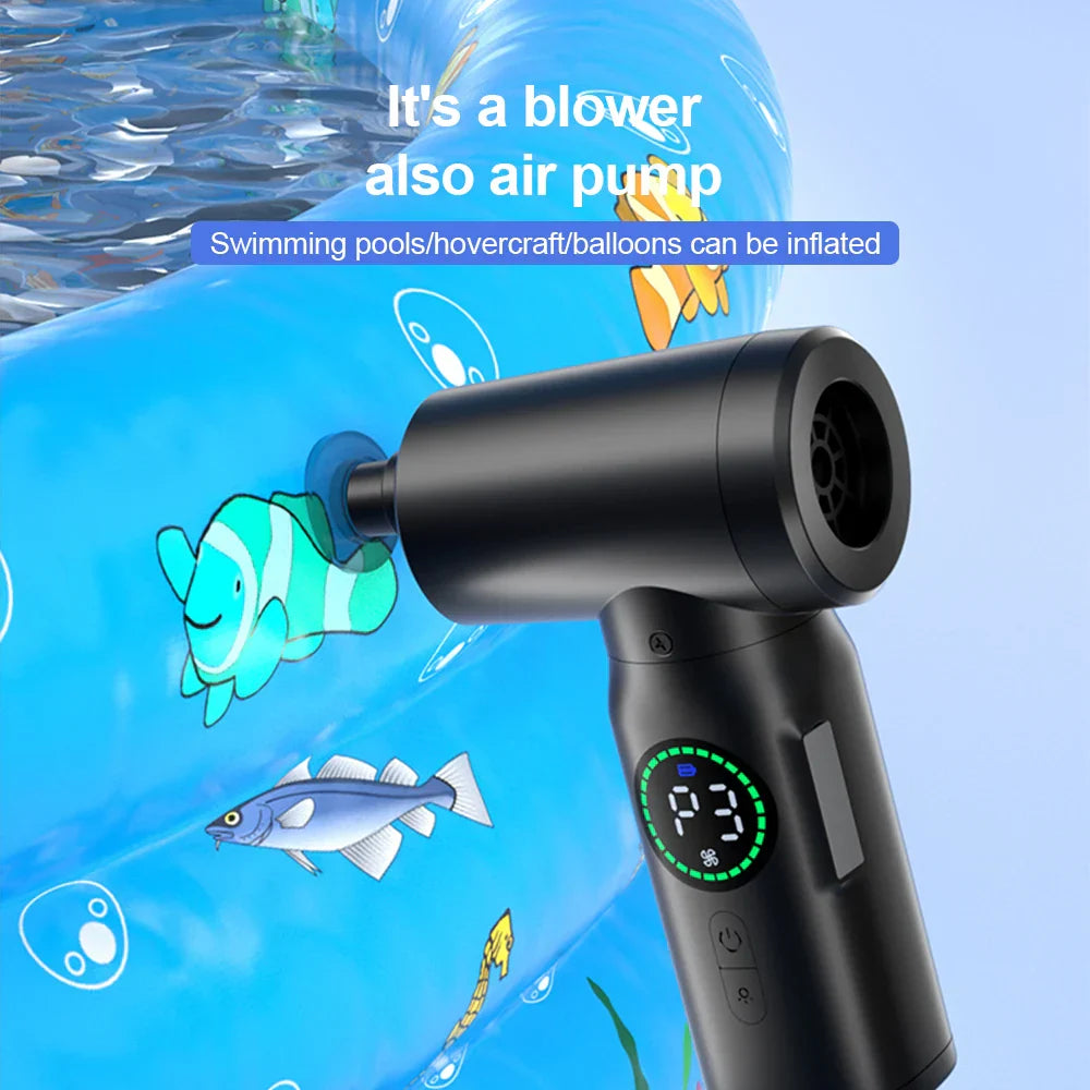 2-in-1 Portable Air Dust Vacuum and Blower with LED Light (7500mAh) - AirMaster-Style 1-Nora Luxe