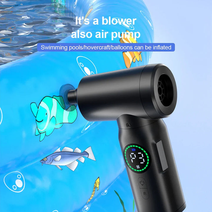 2-in-1 Portable Air Dust Vacuum and Blower with LED Light (7500mAh) - AirMaster-Style 1-Nora Luxe