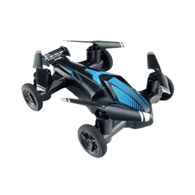 2-in-1 Remote Control Car - SkyRacer-Blue-Nora Luxe