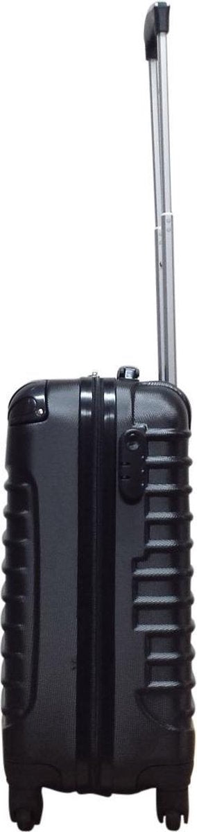 2-piece ABS luggage set – Ventura-Black-Nora Luxe