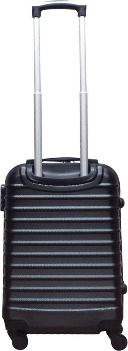2-piece ABS luggage set – Ventura-Black-Nora Luxe