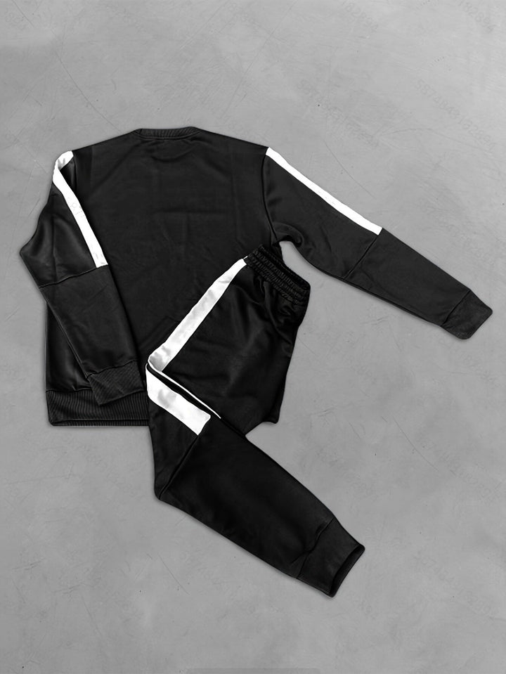 2-Piece Color Block Sport Outfit Set - Elias-Anthracite-S-Nora Luxe