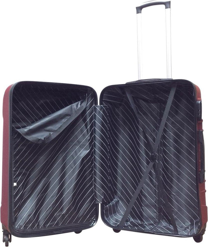 2-piece Dark Blue Hard Shell Suitcase Set – Monaco-Nora Luxe