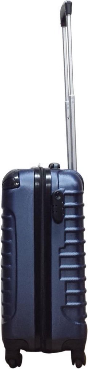 2-piece Dark Blue Hard Shell Suitcase Set – Monaco-Nora Luxe