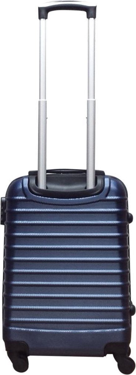 2-piece Dark Blue Hard Shell Suitcase Set – Monaco-Nora Luxe