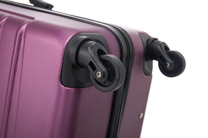 2-piece hard shell suitcase set – Bordeaux-Nora Luxe