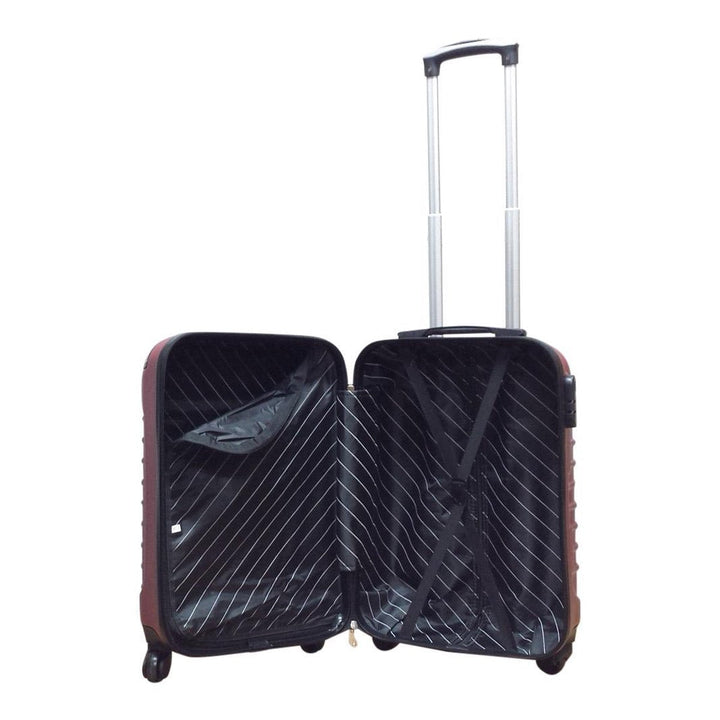 2-piece hard shell suitcase set – Siena Rosso-Nora Luxe