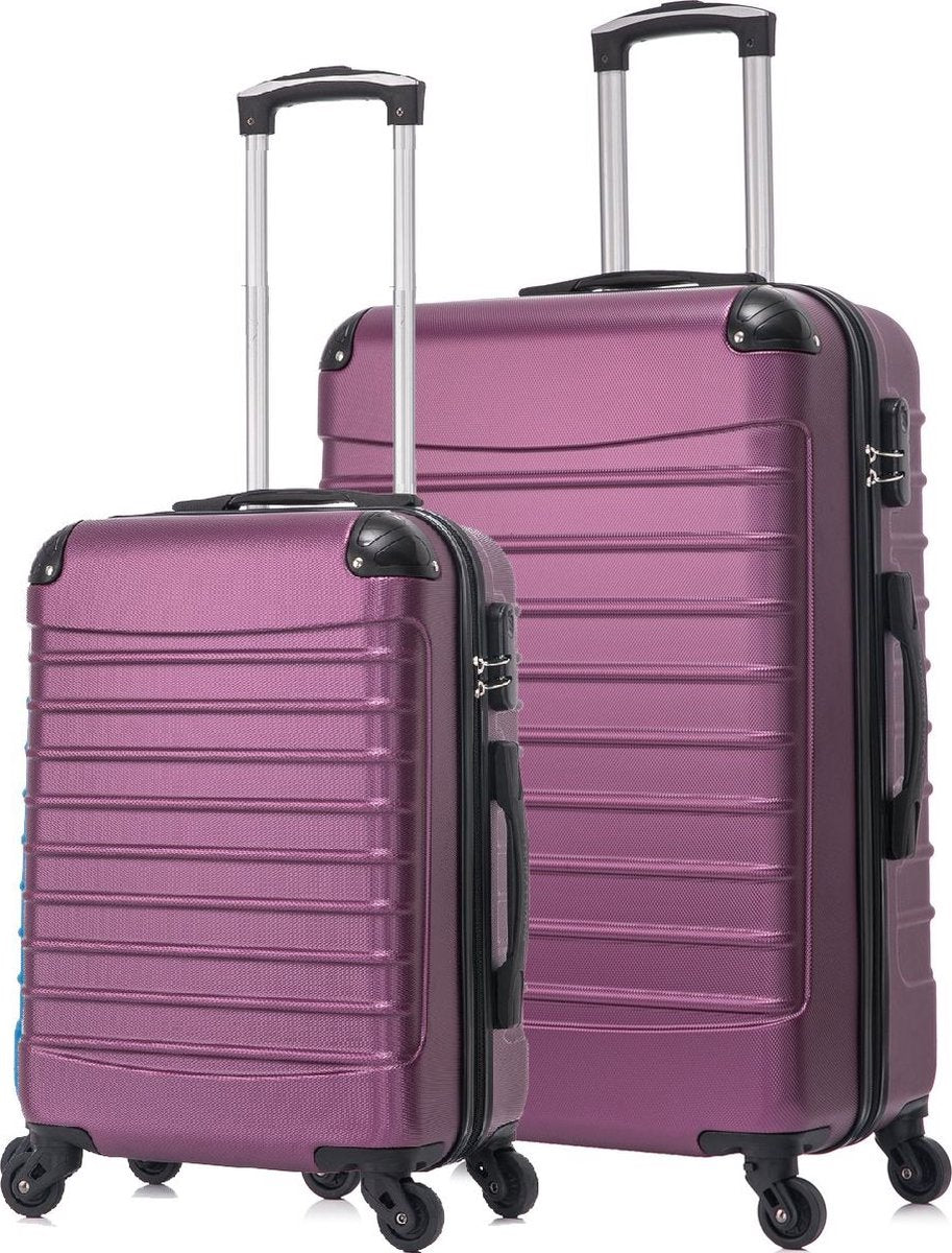 2-piece hard shell suitcase set – Torino-Nora Luxe