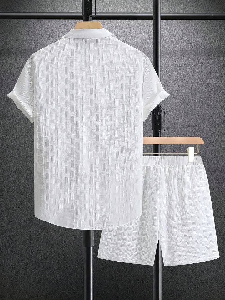 2-Piece Men's Outfit - Rafael-White-S-The Livary