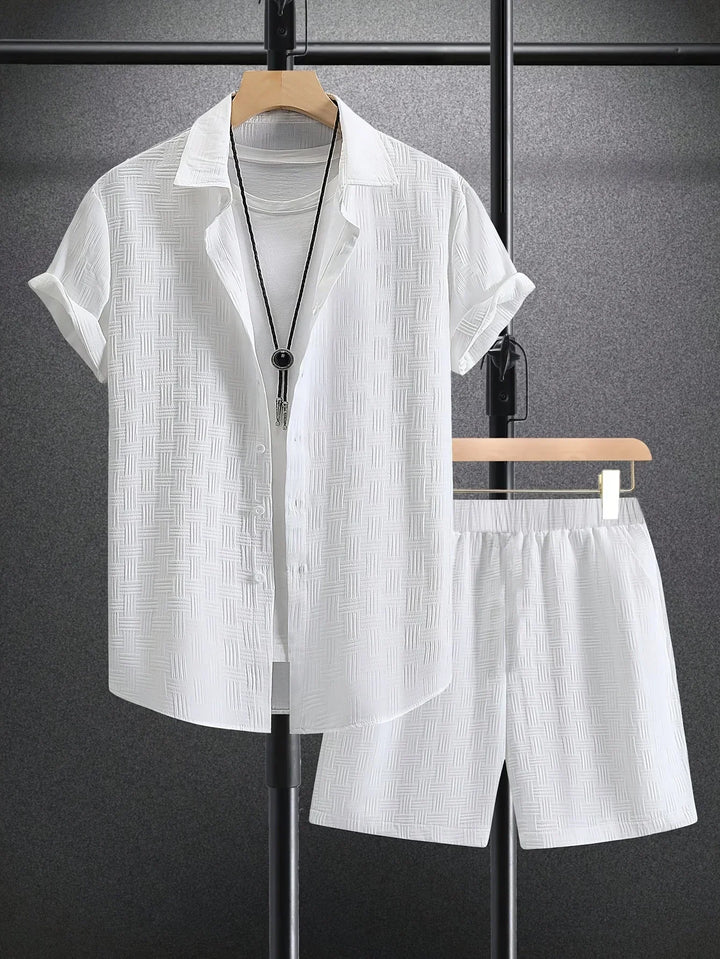2-Piece Men's Outfit - Rafael-White-S-The Livary