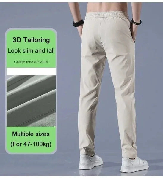 2025 New Models Unisex Quick-Dry Stretch Trousers-Dark grey (Man)-M-Nora Luxe