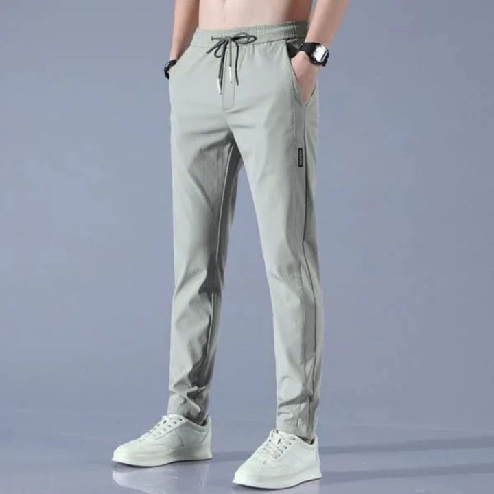 2025 New Models Unisex Quick-Dry Stretch Trousers-Light green (Man)-M-Nora Luxe