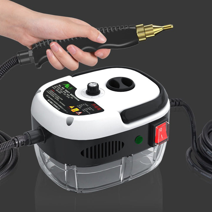 2500W HIGH-PRESSURE STEAM CLEANER - 6 SETTINGS FOR HOME & KITCHEN-White-Nora Luxe