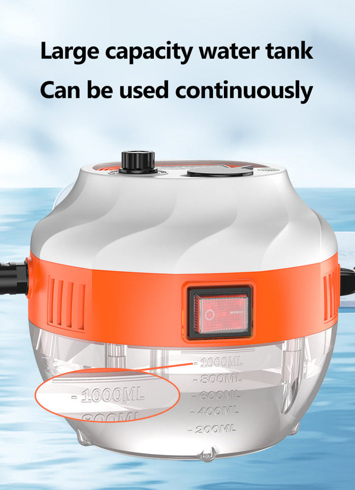2800W HIGH-PRESSURE STEAM CLEANER - HOME APPLIANCE FOR KITCHEN AND CAR-Orange-Nora Luxe