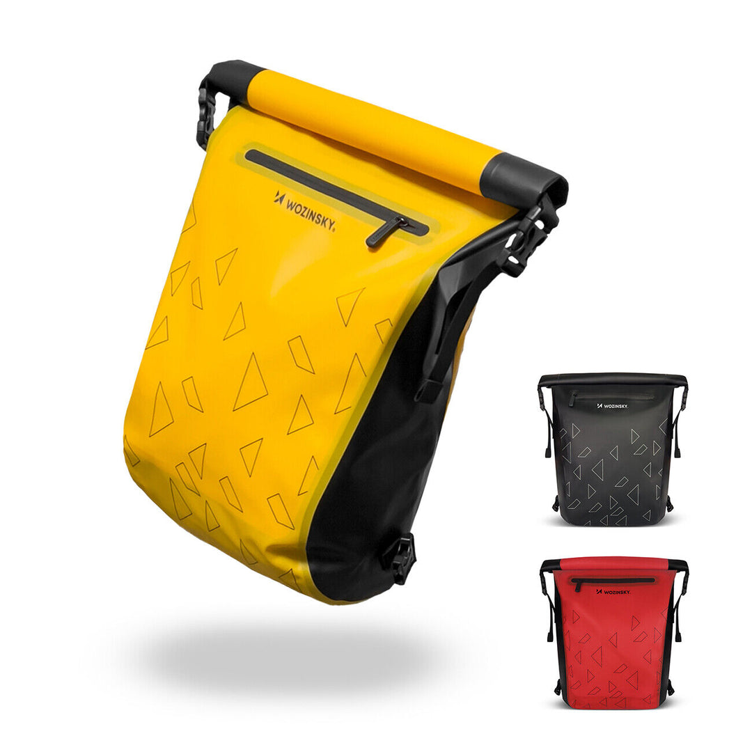 3-in-1 Bicycle Bag for Carrier - Max-Yellow-Nora Luxe