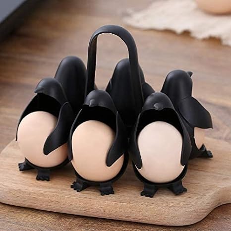 3-in-1 Egg Cooker with Cute Design - EggPenguin-Nora Luxe