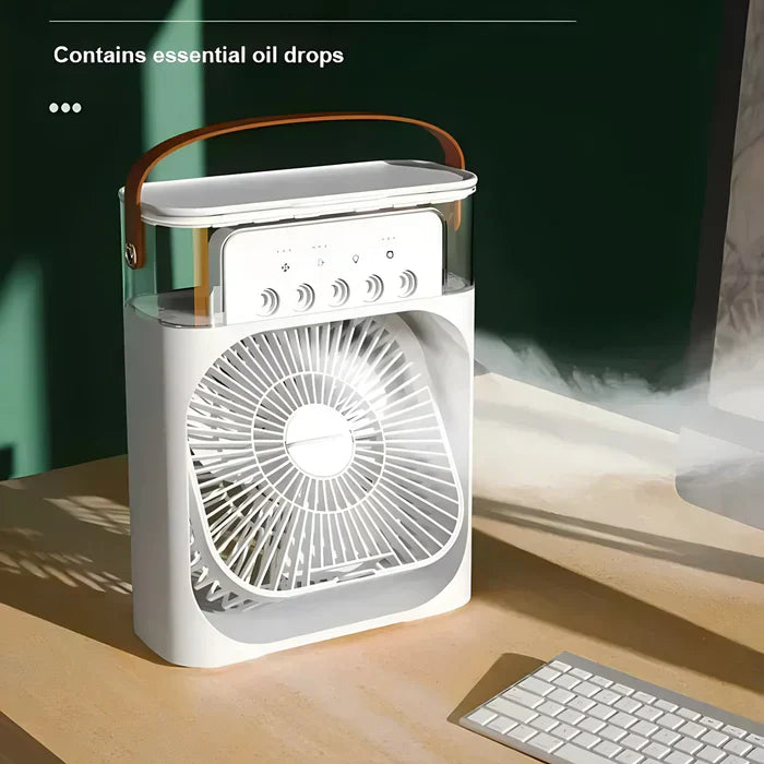 3-in-1 Fan with 7-Color LED Light - BreezeMaster Pro-Nora Luxe