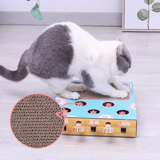3-in-1 Interactive Cat Toy - WhiskerPlay-Nora Luxe