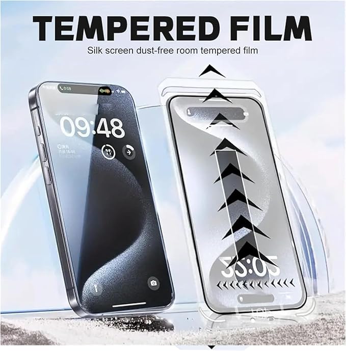 3-in-1 iPhone Screen Protector - iShield Privacy-iPhone 16-Nora Luxe