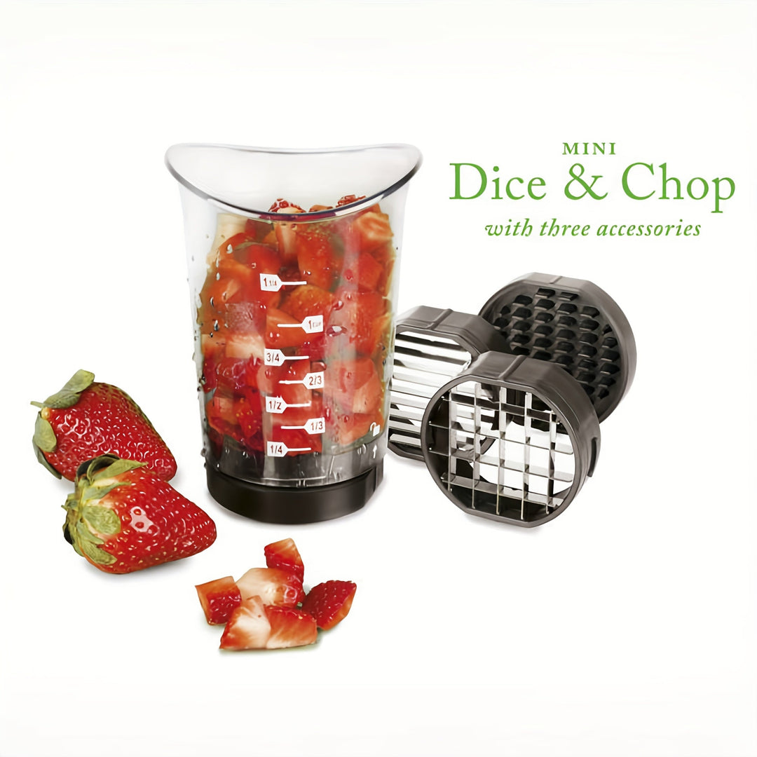 3-in-1 Manual Slicer & Chopper - QuickSlice-Nora Luxe
