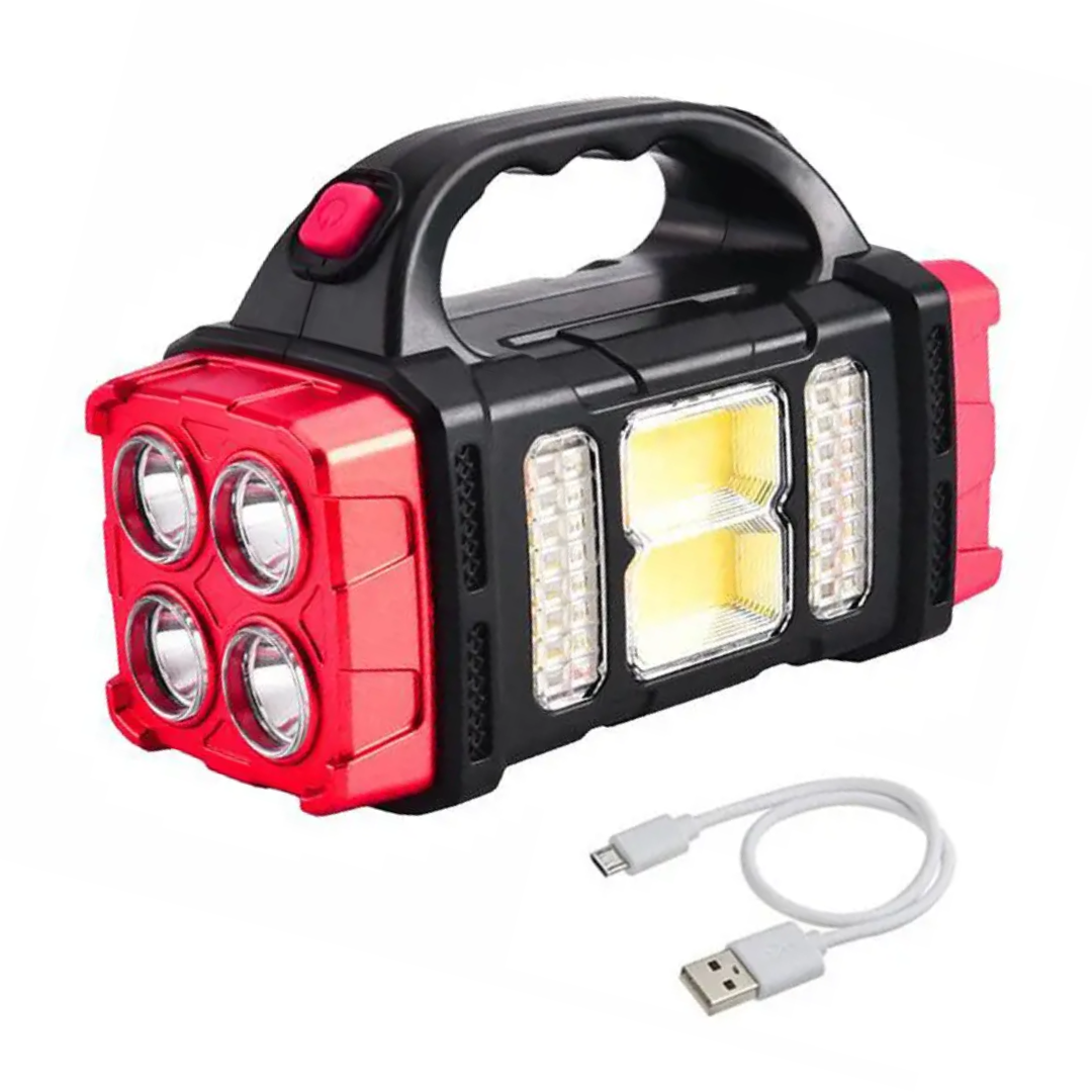 3-in-1 Torch - SolarBeam-Red-Nora Luxe