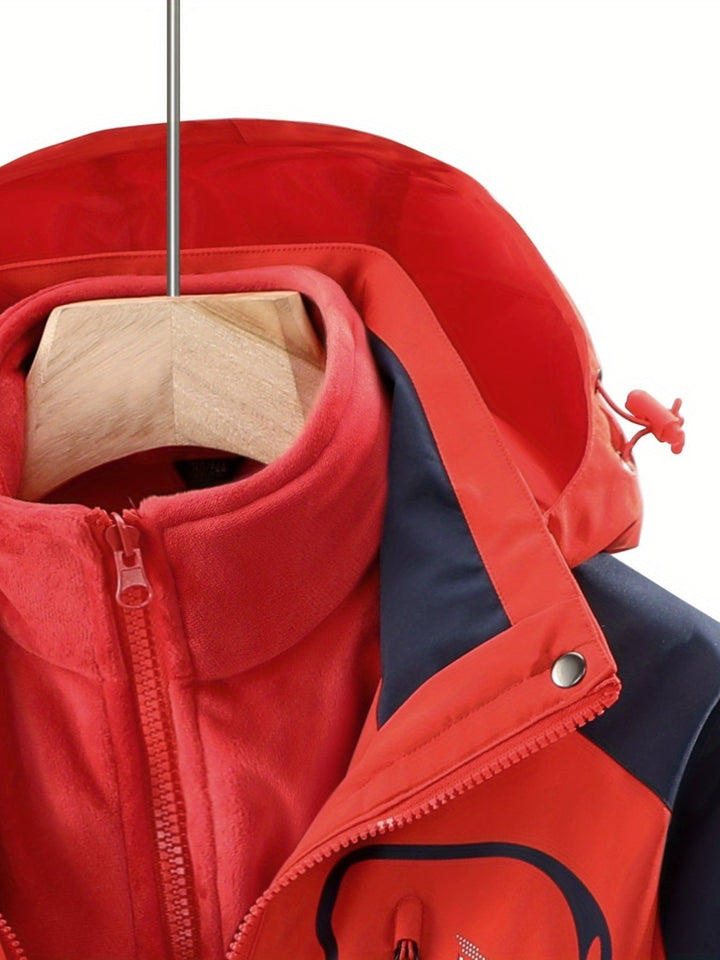 3-in-1 Waterproof Jacket - Nora-Gray-XS-Nora Luxe