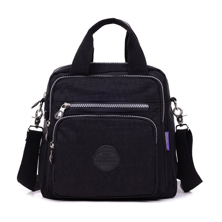 3-in-1 Waterproof Multifunctional Trendy Shoulder Bag - FlexiBag-black-Nora Luxe