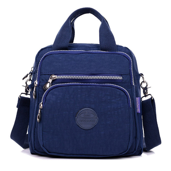 3-in-1 Waterproof Multifunctional Trendy Shoulder Bag - FlexiBag-Dark blue-Nora Luxe