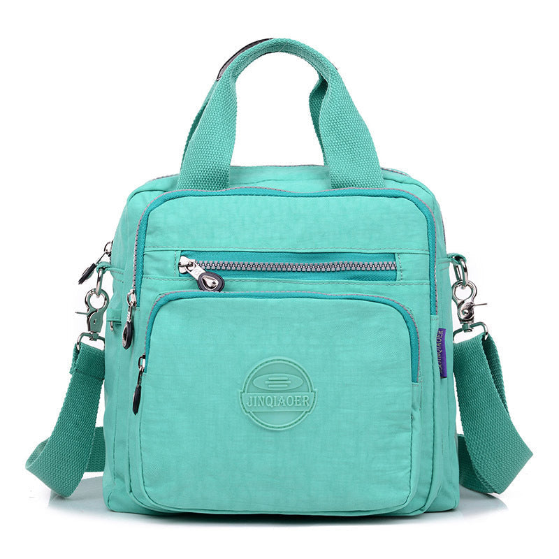 3-in-1 Waterproof Multifunctional Trendy Shoulder Bag - FlexiBag-Emerald-Nora Luxe