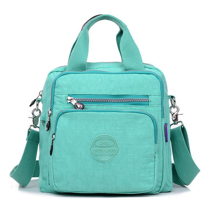 3-in-1 Waterproof Multifunctional Trendy Shoulder Bag - FlexiBag-Emerald-Nora Luxe