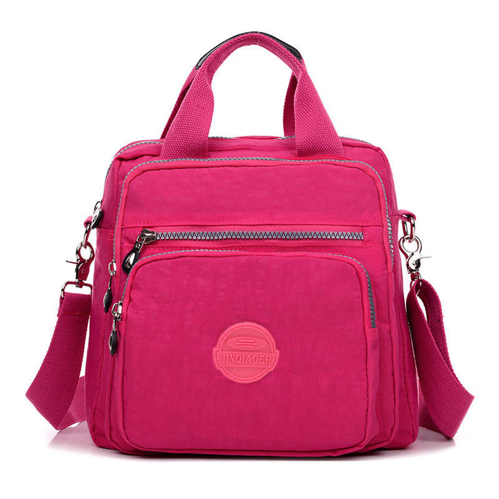 3-in-1 Waterproof Multifunctional Trendy Shoulder Bag - FlexiBag-Pink-Nora Luxe