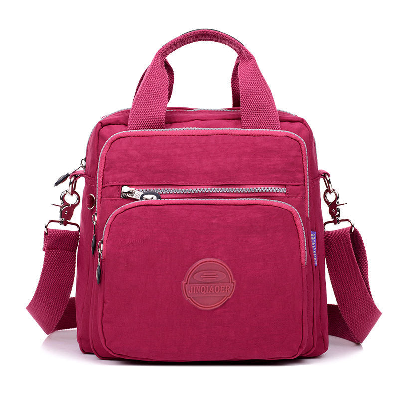 3-in-1 Waterproof Multifunctional Trendy Shoulder Bag - FlexiBag-Purple-Nora Luxe