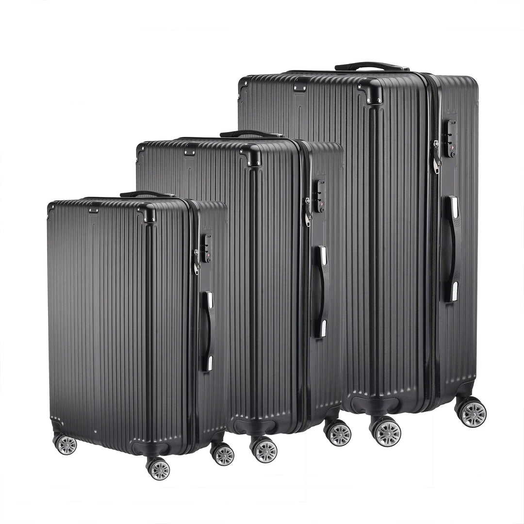 3-Piece Hard Shell Luggage Set – Zurich Explorer-Nora Luxe
