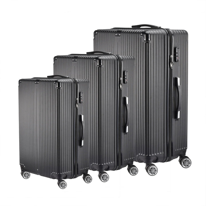 3-Piece Hard Shell Luggage Set – Zurich Explorer-Nora Luxe