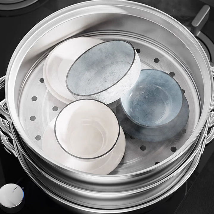 3-Tier Food Steamer - NutriSteam-Nora Luxe